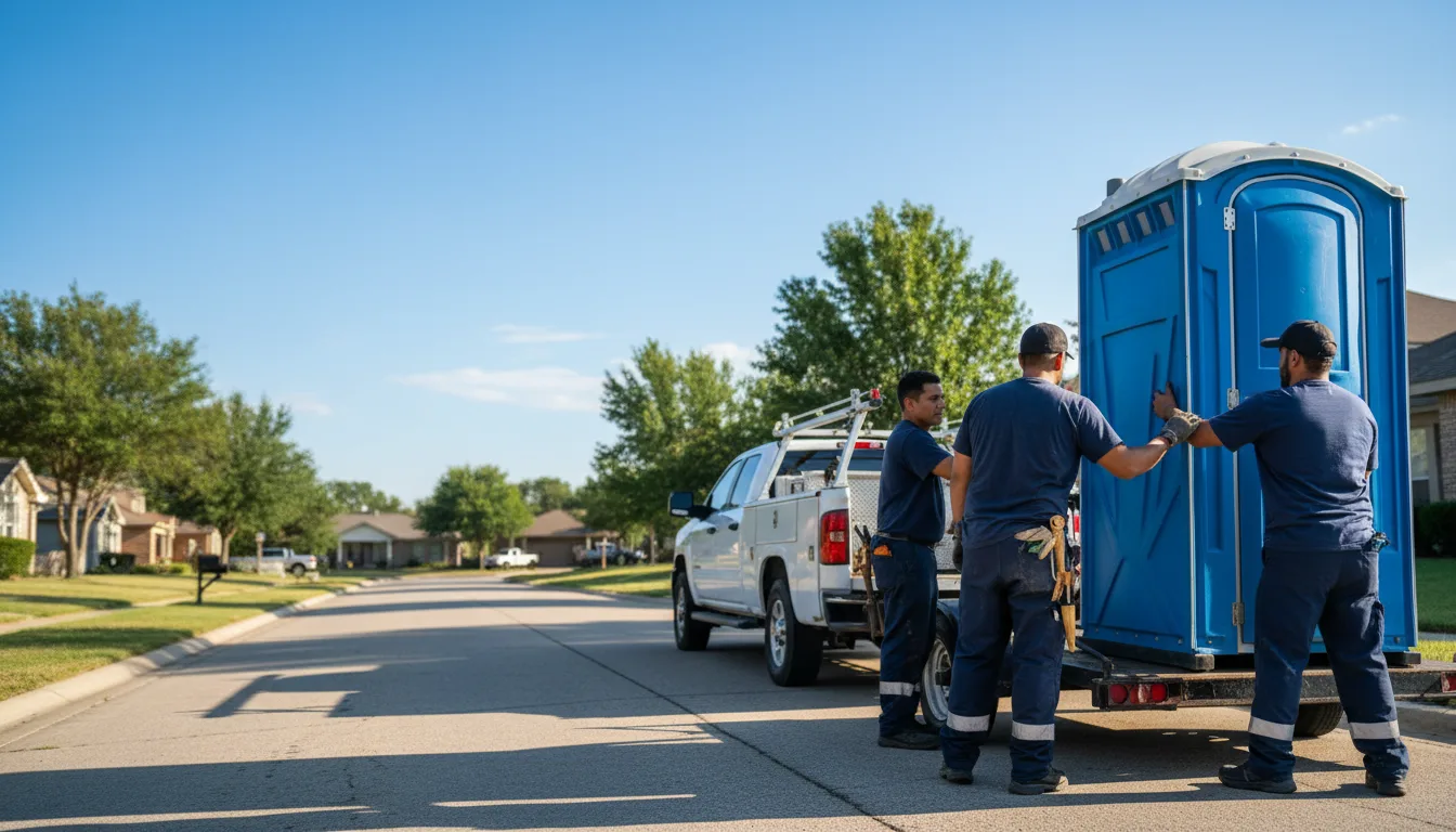 Portable Toilet Rental in Grand Prairie, TX near me